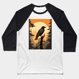 Raven Watcher Baseball T-Shirt